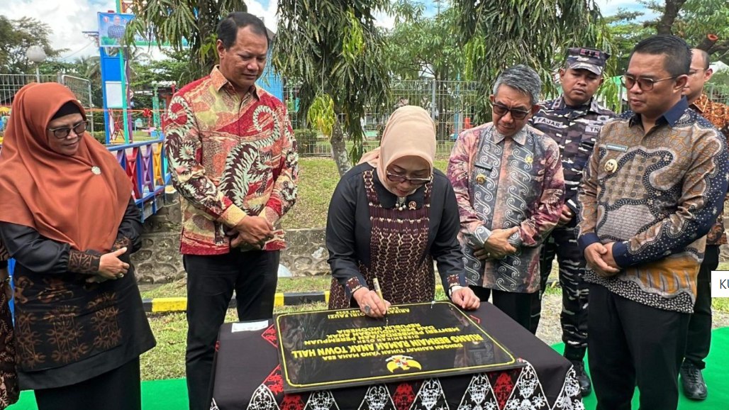 Peresmian Ruang Bermain Ramah Anak oleh Menteri PPPA di Townhall PT KPC