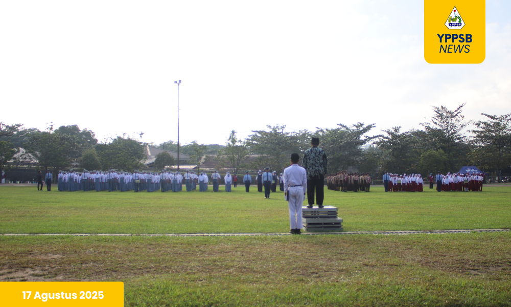 YPPSB Gelar Upacara Peringatan HUT ke-80 Kemerdekaan Republik Indonesia