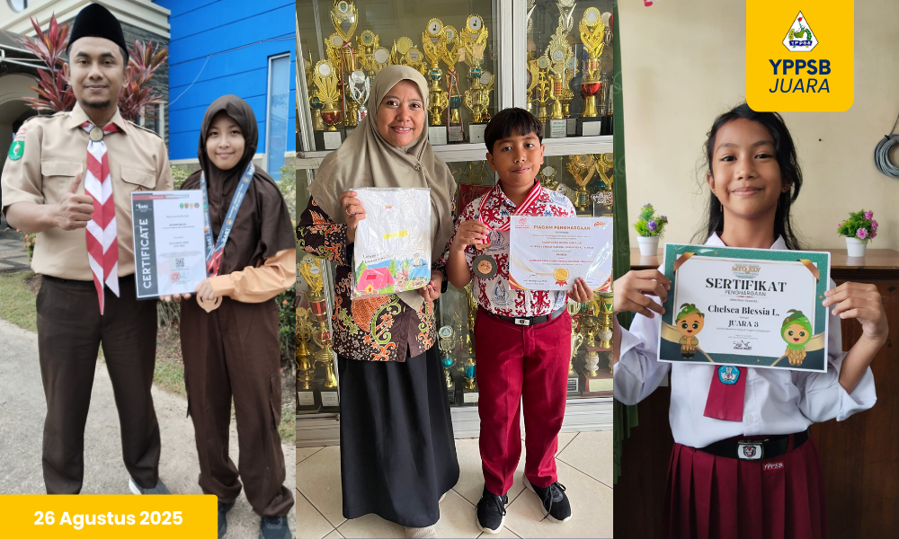 Siswa SD YPPSB 3 Raih Prestasi di Berbagai Bidang
