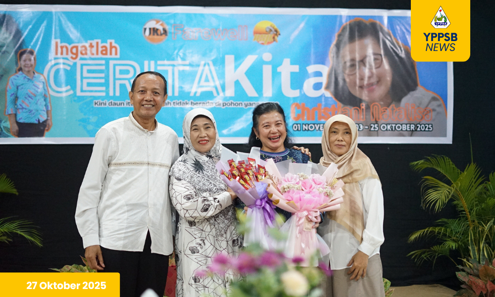 YPPSB Lepas Bu Christiani Natalisa Memasuki Masa Purnabakti Setelah 22 Tahun Mengabdi