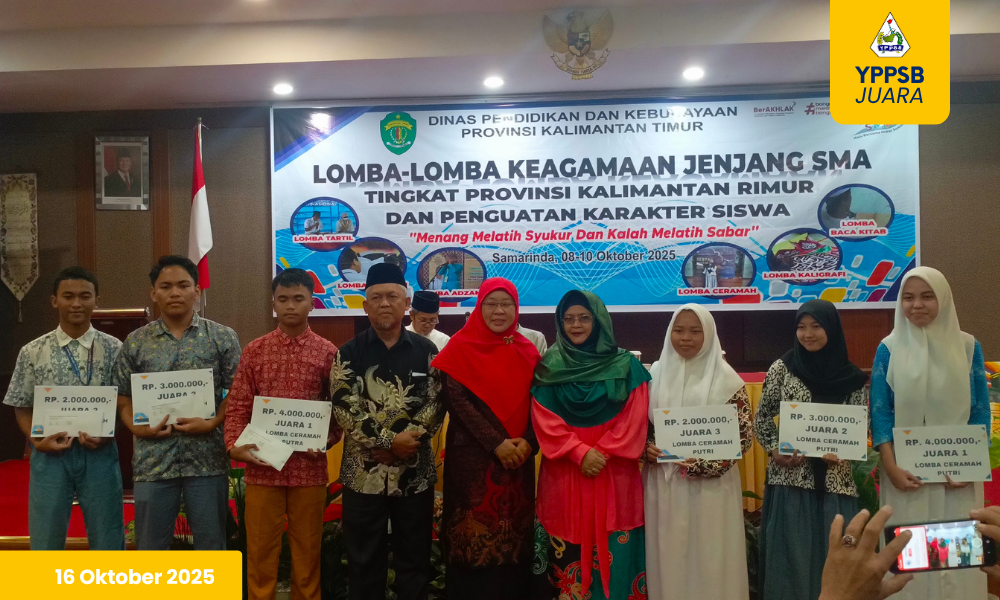 SMA Prima YPPSB Raih Prestasi di Ajang Lomba Keagamaan Tingkat Provinsi