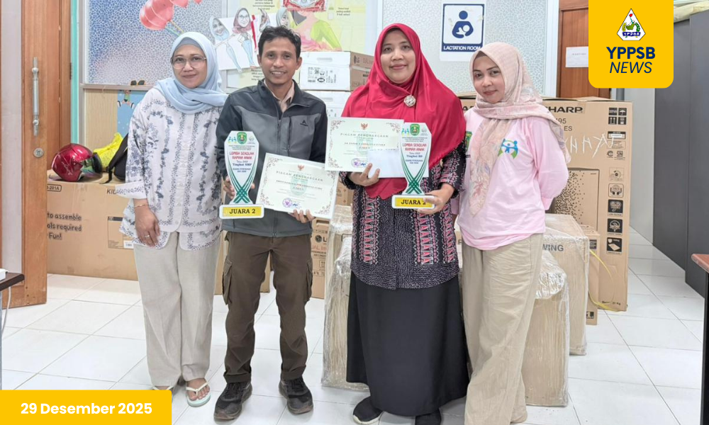 SD YPPSB 3 Raih Juara 2 Lomba Sekolah Ramah Anak Tingkat SD Tahun 2025 Kabupaten Kutai Timur