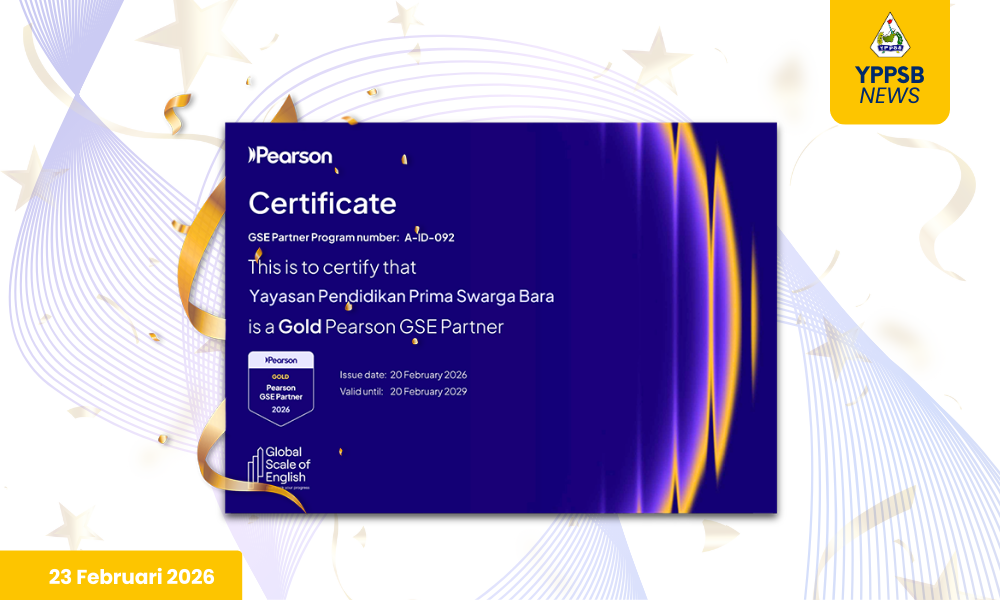 YPPSB Resmi Menjadi Gold Pearson GSE Partner 2026