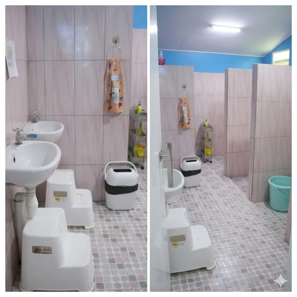 Toilet bersih dan ramah anak