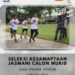 featured image of Seleksi Kesamaptaan Jasmani Calon Murid SMA Prima YPPSB