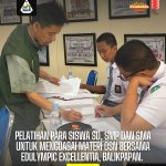 featured image of Pelatihan Para Siswa SD, SMP dan SMA untuk Menguasai Materi OSN Bersama Edulympic Excellentia, Balikpapan.
